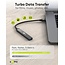 Goobay USB-Hub (USB-A) | 4x USB-A | USB 2.0/3.0 | Aluminium | 0,10 m