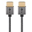 Goobay Plus HDMI-Kabel Slimline | HDMI 2.1 (8K 60Hz + HDR) | 2 Meter