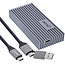 InLine® USB4 M.2 SSD-Gehäuse, USB-C zu M.2 NVMe, 40Gb/s, Aluminium