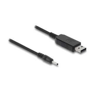 DeLOCK Delock USB-Ladekabel 2,3 V für elektrische Rasierer kompatibel mit Braun MGK3335, MGK3010, MGK3020 – Ersatzladegerät Kabel 1,5 m