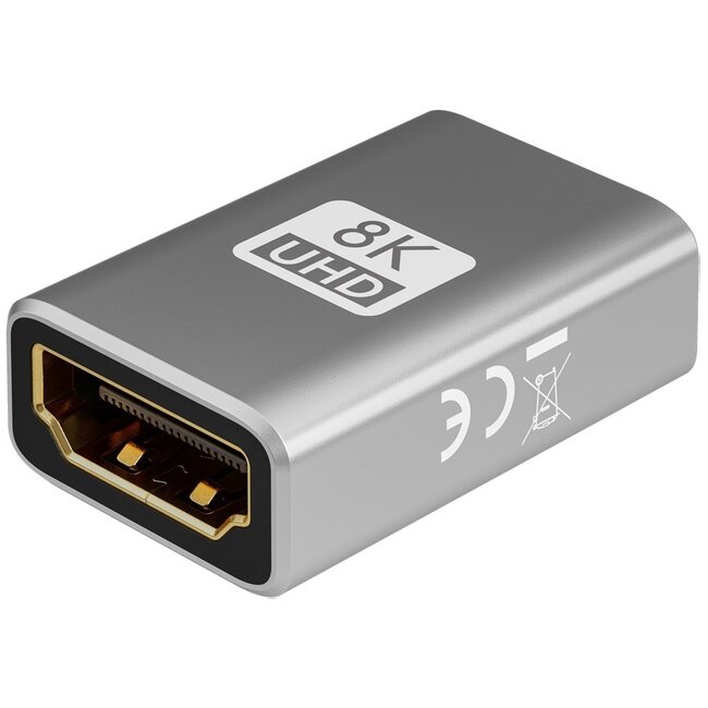 Goobay Plus HDMI-Kupplung | HDMI 2.1 (8K 60Hz + HDR)