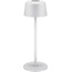 Goobay Kabellose LED-Tischlampe, Größe S, 25 cm, Weiß