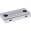 InLine® 4-Port Magnetischer USB-Hub, 2x USB-C, 2x USB-A, 10 Gb/s, Aluminium