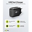 Goobay 25 W USB-C PD GaN Schnellladegerät Schwarz