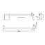 VALUE 19-Zoll Rack-Kabelmanagementschiene (horizontal), schwarz