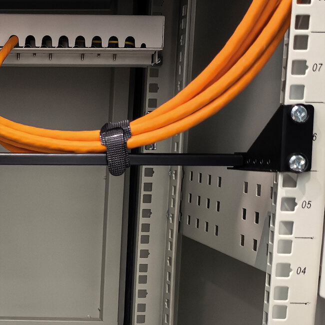 VALUE 19-Zoll Rack-Kabelmanagementschiene (horizontal), schwarz