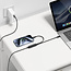 VALUE USB Typ C Ladekabel Verteiler, C auf 2x C, Stecker/Stecker, max. 100 W, Schwarz, 1,8 m