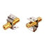 ROLINE RCA Keystone-Kupplung, Metall, Gelb