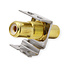 ROLINE RCA Keystone-Buchse, Metall, Weiß