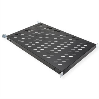Value VALUE 19" Fachboden 1HE variable Tiefe, 440 x 700 mm, 50 kg Traglast