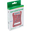 InLine® Batterietester mit LCD-Display, universal für AA, AAA, 9V, Knopfzellen, rot