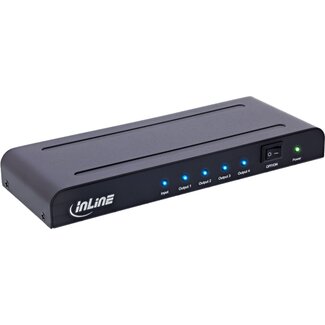 InLine InLine HDMI-Splitter | 1 auf 4 | HDMI 2.0 (4K 60Hz + HDR)