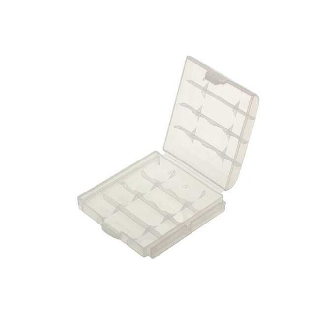 Aufbewahrungsbox für 4 AA/AAA Batterien