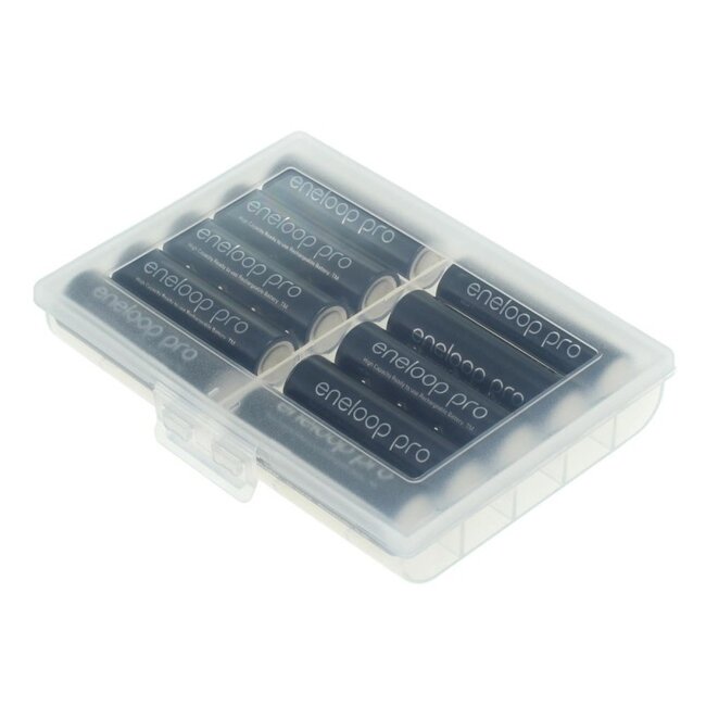 Aufbewahrungsbox für 10 AA/AAA Batterien
