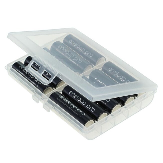 Aufbewahrungsbox für 10 AA/AAA Batterien