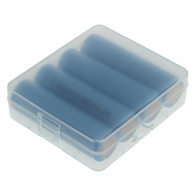 Aufbewahrungsbox für 4 18650 Batterien