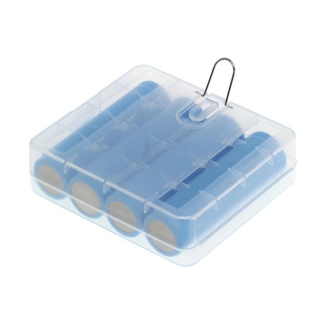 Aufbewahrungsbox für 4 18650 Batterien