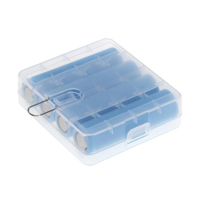 Aufbewahrungsbox für 4 18650 Batterien