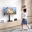 My Wall Tischhalterung mit Hebesystem | 32-65 Zoll | motorisiert