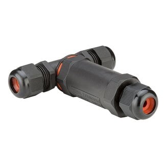 Goobay Stromkabelverbinder Außen | T-förmig | IP68