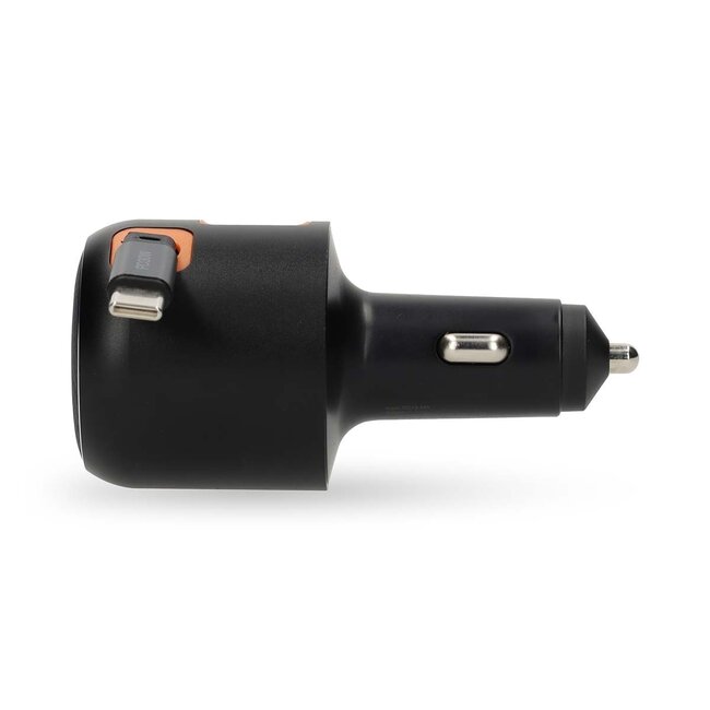 Nedis USB-C Autoladegerät | 2x USB-C PD & 1x USB-A QC | 60W PD | 0,70 m