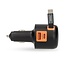 Nedis USB-C Autoladegerät | 2x USB-C PD & 1x USB-A QC | 60W PD | 0,70 m