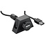 USB-A Verlängerungskabel | Aufbau | USB 2.0 | 2,5W | Schwarz | 2 Meter