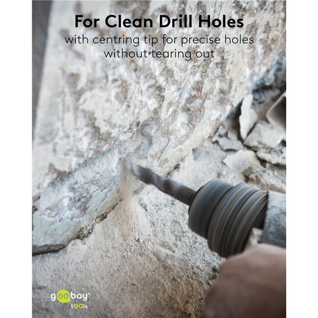 Goobay Metall- und Betonbohrerset | 17-teilig