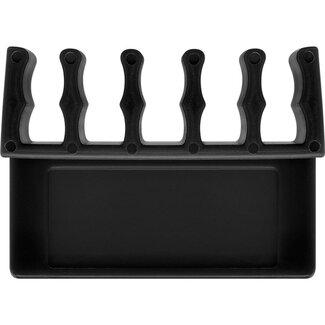 Goobay Goobay selbstklebende Kabelhalter für 5 Kabel | 2 Stück | Schwarz