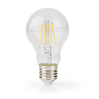 Nedis Nedis LED-Glühfadenlampe | Warmweiß | E27 | A60 | 8W