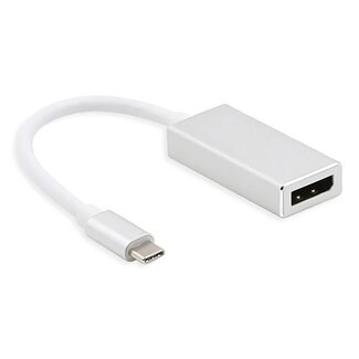 Value USB-C zu DisplayPort 4K 60Hz Adapter | Aluminium | 0,15 m