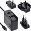 InLine USB-C PD Reise-Ladegerät mit festem Kabel | GaN | 140W | Schwarz