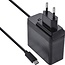 InLine USB-C PD Reise-Ladegerät mit festem Kabel | GaN | 140W | Schwarz