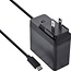 InLine USB-C PD Reise-Ladegerät mit festem Kabel | GaN | 140W | Schwarz