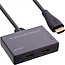 InLine HDMI Splitter 1 auf 2 | HDMI 2.0 (4K 60Hz + HDR) | 0,50 m