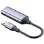 USB-A auf RJ45 LAN Adapter | USB 3.0 | 5 Gbit/s | Aluminium | 0,15 m