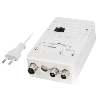 MaxTrack CAI Antennenverstärker | 2 Ausgänge | 25 dB
