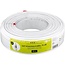 Goobay Innen-Coaxkabel CCS 75 dB CPR Weiß 50 m