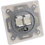 Wandsteckdose | für 2 Keystone-Module | 0° Öffnung | Weiß (RAL9010)