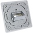 Wandsteckdose für 2 kompakte Keystone-Module | 45° Öffnung | Weiß (RAL9010)