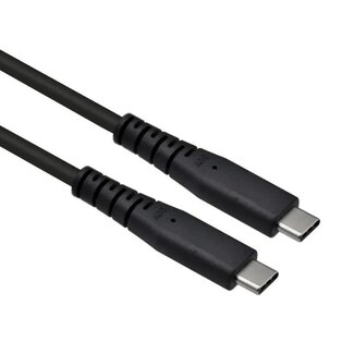 Roline USB-C Kabel | USB4 80 Gbps | PD 240W | 16K 60Hz | Schwarz | 0,5 m