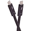 UltraFlex USB-C Kabel | Thunderbolt 5 | 80 Gbps | Intel-zertifiziert | Nylon | Schwarz | 1 Meter