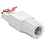 RJ45 werkzeugloser Stecker | CAT6 | UTP | AWG22-24 | Weiß | Stück