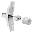 RJ45 werkzeugloser Stecker | CAT6a | UTP | AWG22-24 | Weiß | Stück