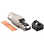 RJ45 werkzeugloser Stecker | CAT8.1 | STP | AWG22-26 | Metall | Stück