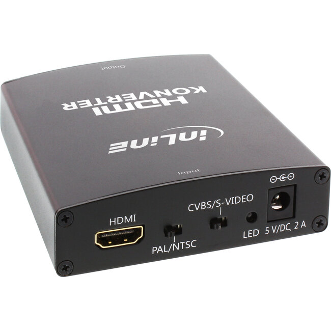 InLine® HDMI-zu Composite/S-Video Konverter mit Audio