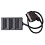 SCART-Verteilerbox mit 3 Anschlüssen / Schwarz - 0,40 Meter