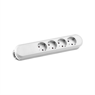 Bachmann BACHMANN SMART 4xCEE7/3 Weiß, 4-fach Schutzkontakt-Steckdose