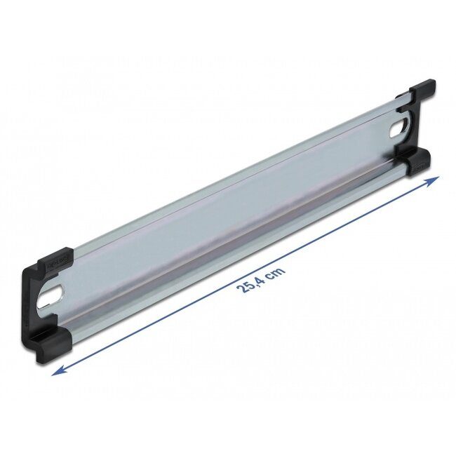 Delock DIN-Schiene 35 x 7,5 mm (10") Stahl