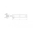 Delock DIN-Schiene 35 x 7,5 mm (10") Stahl